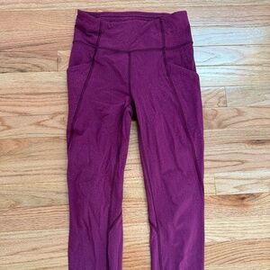Lululemon Women's Time to Sweat Crop 23" Leggings CHRISTMAS SALE